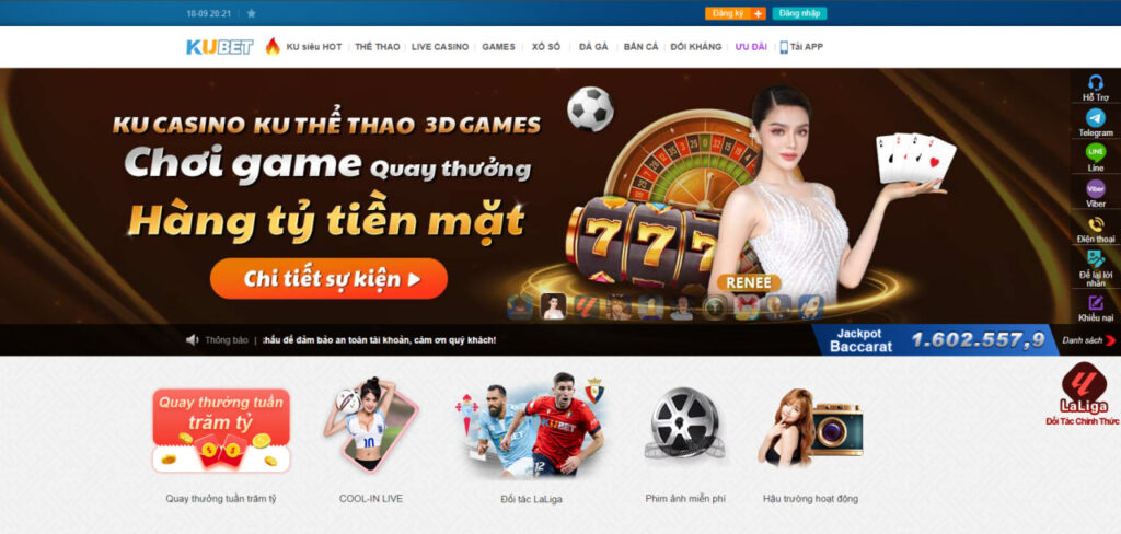 trang chủ kubet